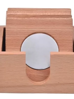 DW-1055 S Wooden Tea Coaster