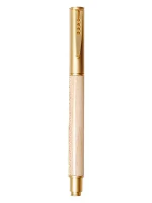 DW-163 Gold Wooden Roller Ball Pen