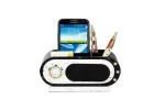 DW 2042 C Desktop Wooden Mobile Pen Stand