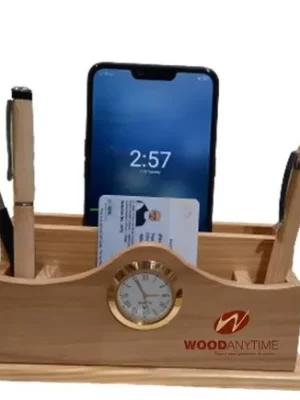 DW-5148 Wooden Multi Utility Pen Stand
