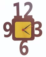 WD-02 MDF Decorative Wall Clock