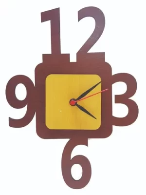 WD-02 MDF Decorative Wall Clock