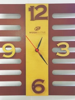 WD - 07 Wooden Clock