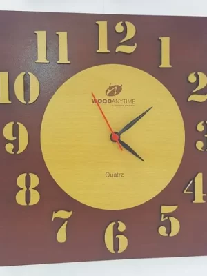 WD-08 Uniqe Wooden Wall Clock