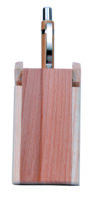 DW-356P Wooden Ghodi Pen Stand Without Clock - Woodanytime