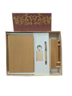 DW-1035 Promotional Gift, Wooden 4 in 1 Gift Sets