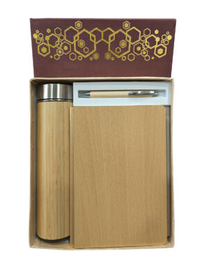 Corporate Gift Hampers, Bottle, Diary, Pen 3 in 1 Gift Set DW-1037