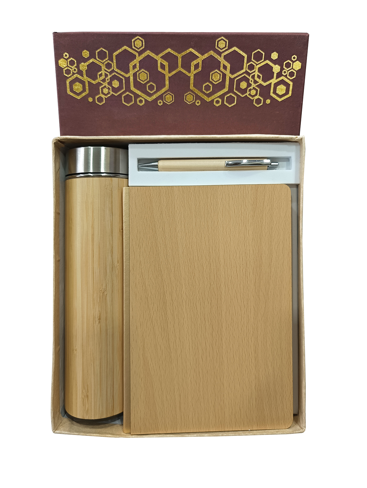 3-in-1 Gift Set - Bottle Diary Pen