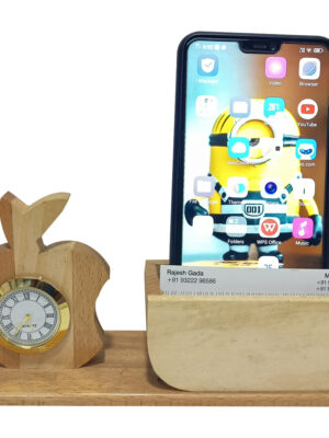 DW 2037 Apple Cut Wooden Pen Stand