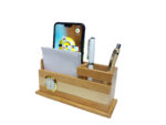 DW 2051 wooden pen stand with name engraved