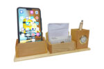 DW 5608 Wooden Engrave Pen Stand