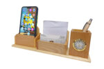 DW 5608 Wooden Engrave Pen Stand