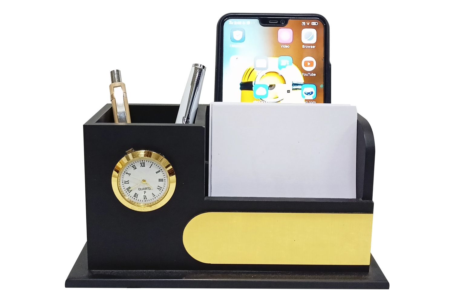 Wooden Pen Stand