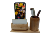 Bamboo Wooden Pen Stand: DW 7004