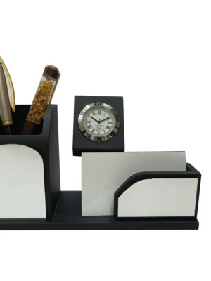 DW-9007 Black Wooden Desk Top