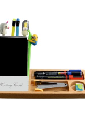 Natural Wooden Pen Stand: DW 8002