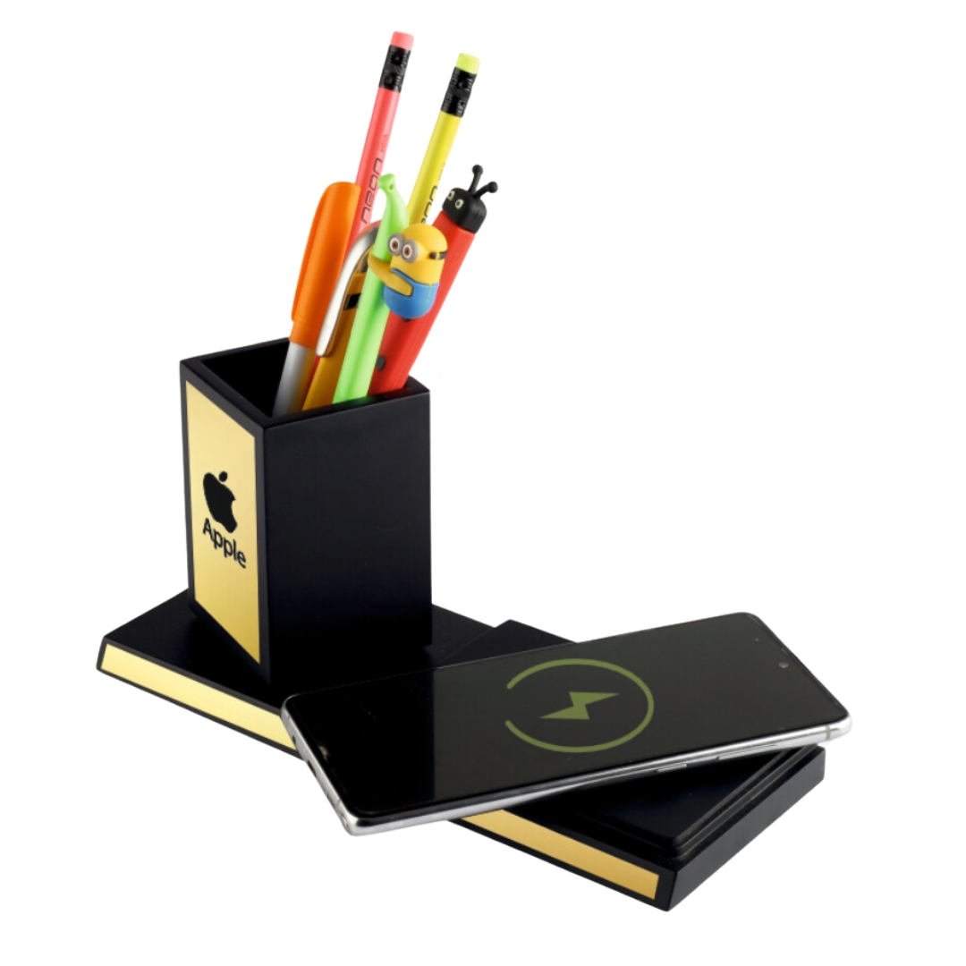 Natural Wooden Wireless Charger: DW 929