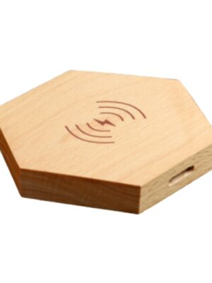 Natural Wooden Wireless Charger: DW 927