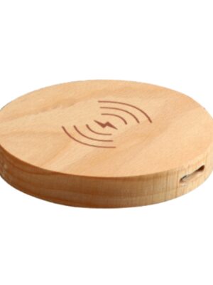Natural Wooden Wireless Charger: DW 926