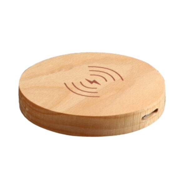 Natural Wooden Wireless Charger: DW 926