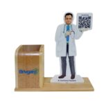 Wooden Caricature Stand