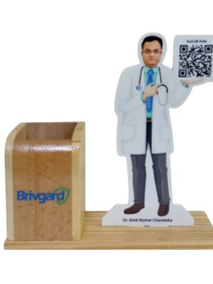 Wooden Caricature Stand