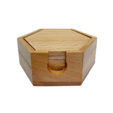 Wooden Tea Coaster 1057