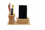 Natural Wooden Pen Stand: DW 5155