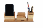 Natural Wooden Pen Stand: DW 5156