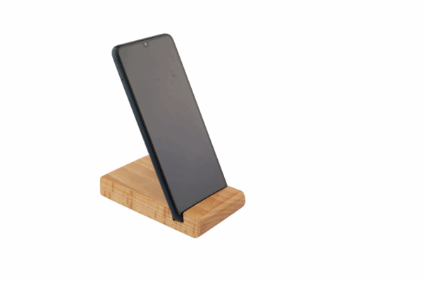 Natural Wooden Mobile Stand