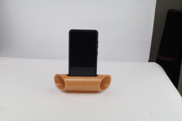 Natural Wooden Bamboo Pen Stand: DW 7008