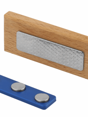 Rectangle Wooden Badge