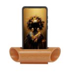 Natural Wooden Bamboo Pen Stand: DW 7008