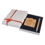 Natural Wood Magnet Pen Stand: DW 5147