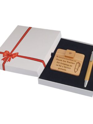 Natural Wood Magnet Pen Stand: DW 5147